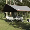 Image de vidaXL Bâche de camping gris et orange 420x440 cm imperméable