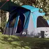 Image de vidaXL Tente de camping de cabine 5 personnes bleu imperméable