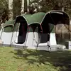 Image de vidaXL Tente familiale tunnel 8 personnes vert imperméable
