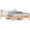 Image de vidaXL Cadre de lit sans matelas 140x200 cm bois massif de pin