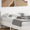 Image de vidaXL Tête de lit blanc 150 cm bois massif de pin