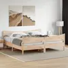 Image de vidaXL Cadre de lit sans matelas 200x200 cm bois massif de pin