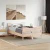 Image de vidaXL Cadre de lit sans matelas 120x200 cm bois de pin massif