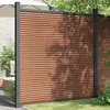 Image de vidaXL Panneau de clôture marron 173x186 cm WPC