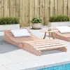 Image de vidaXL Chaise longue 205x80x31,5 cm bois massif de douglas
