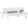 Image de vidaXL Table de pique-nique avec bac à sable pour enfants pin massif