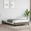 Image de vidaXL Cadre de lit sans matelas taupe 120x190 cm tissu