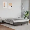Image de vidaXL Cadre de lit sans matelas gris 120x190 cm similicuir