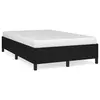 Image de vidaXL Cadre de lit sans matelas noir 120x190 cm tissu