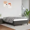 Image de vidaXL Cadre de lit sans matelas gris 120x190 cm similicuir