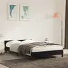 Image de vidaXL Cadre de lit sans matelas noir 120x190 cm velours
