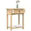 Image de vidaXL Table console Corona 55x35x73 cm bois de pin massif