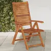 Image de vidaXL Chaises de jardin pliantes inclinables lot de 2