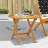 Image de vidaXL Table d’appoint de jardin 40x40x40 cm bois d'acacia massif