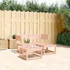 Image de vidaXL Salon de jardin 3 pcs bois massif de Douglas