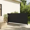 Image de vidaXL Auvent latéral rétractable noir 140x300 cm