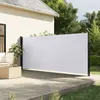 Image de vidaXL Auvent latéral rétractable blanc 180x300 cm