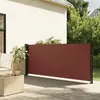 Image de vidaXL Auvent latéral rétractable marron 140x500 cm