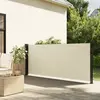 Image de vidaXL Auvent latéral rétractable crème 140x600 cm