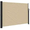 Image de vidaXL Auvent latéral rétractable beige 140x600 cm