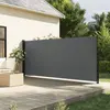 Image de vidaXL Auvent latéral rétractable anthracite 160x600 cm