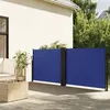 Image de vidaXL Auvent latéral rétractable bleu 120x600 cm