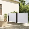 Image de vidaXL Auvent latéral rétractable blanc 120x1200 cm
