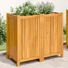 Image de vidaXL Jardinière avec doublure 84x42x75 cm bois massif d'acacia