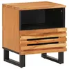 Image de vidaXL Table de chevet 40x34x46 cm bois d'acacia massif