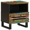 Image de vidaXL Table de chevet 40x34x46 cm bois massif de récupération