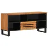 Image de vidaXL Meuble TV 100x34x46 cm bois d'acacia massif
