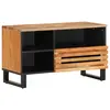 Image de vidaXL Meuble TV 80x34x46 cm bois d'acacia massif
