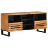 Image de vidaXL Meuble TV 100x34x46 cm bois d'acacia massif