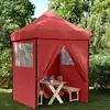 Image de vidaXL Tente de réception pliable escamotable avec 4 parois latérales