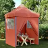 Image de vidaXL Tente de réception pliable escamotable avec 4 parois latérales