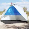 Image de vidaXL Tente de plage bleu azuré libération rapide imperméable