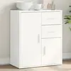Image de vidaXL Buffet blanc 60x31x70 cm bois d'ingénierie