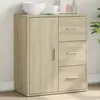 Image de vidaXL Buffet chêne sonoma 60x31x70 cm bois d'ingénierie