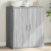 Image de vidaXL Buffet sonoma gris 79x38x80 cm bois d'ingénierie