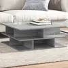 Image de vidaXL Table basse sonoma gris 70x70x29 cm bois d'ingénierie