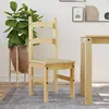 Image de vidaXL Chaises à manger lot de 2 40x46x99 cm bois massif de pin