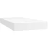 Image de vidaXL Matelas de lit à ressorts ensachés fermeté moyenne blanc 120x190x20