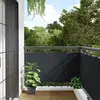 Image de vidaXL Écran d'intimité de balcon anthracite 500x75 cm PVC