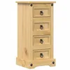 Image de vidaXL Table de chevet Corona 35x32,5x74 cm bois de pin massif