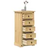 Image de vidaXL Table de chevet Corona 53x39x103 cm bois de pin massif