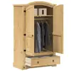 Image de vidaXL Armoire « Corona » 101 x 52 x 170 cm Bois massif Pin
