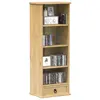 Image de vidaXL Armoire à CD Corona 40x30x110 cm bois de pin massif