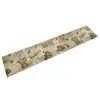 Image de vidaXL Tapis de cuisine lavable imprimé café marron 60x300 cm velours