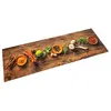 Image de vidaXL Tapis de cuisine lavable impression d'épices 45x150 cm velours