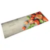 Image de vidaXL Tapis de cuisine lavable impression de tomates 45x150cm velours